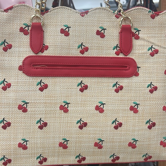 NEW Betsey Johnson Cherry Tote Crossbody